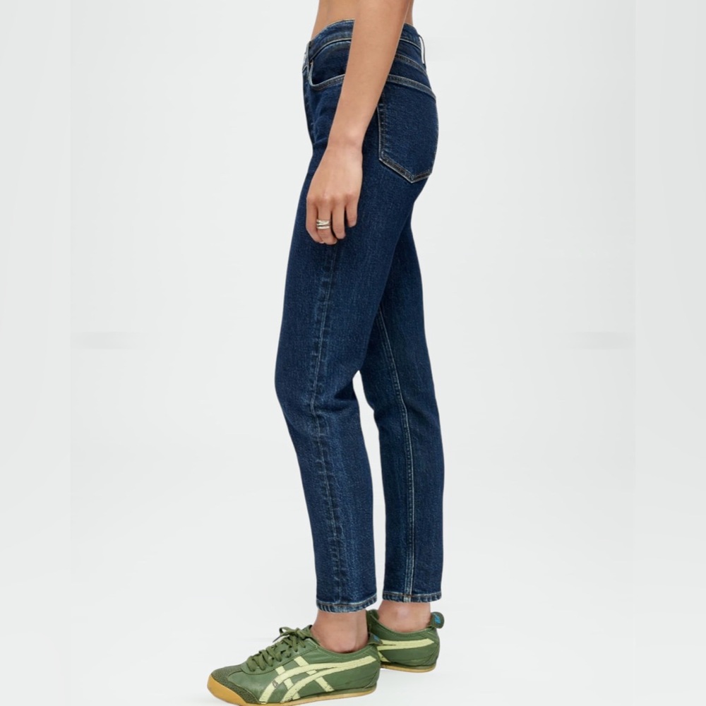 COMFORT STRETCH HIGH RISE ANKLE CROP - Picture 5 of 5